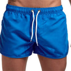 Shorts For Mens 2024 Summer Men's Swimwear Shorts Brand Beachwear Sexy Swim Trunks Men Swimsuits Low Waist Breathable Beach Wear