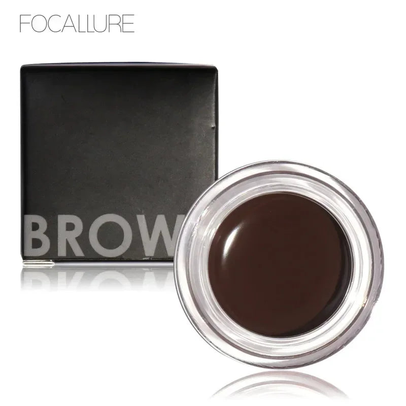 Focallure Eyebrow Gel Waterproof Liquid Eyebrow Cream Eye Cosmetics Long Lasting Eye Brow Makeup Set Plus Brush