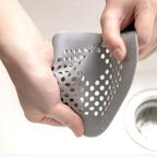 1pc Sink Anti Clogging Artifact Floor Drain Cover Bathroom Hair Filter Kitchen Sink Drain Hair Filter Mesh Cover TPR