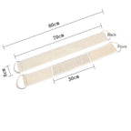 1PCS Exfoliating Back Strap Baths Shower Body Scrubber Brush Personal Cleaning Tool  Back Strap Bodys Skin Health Cleaning Tools