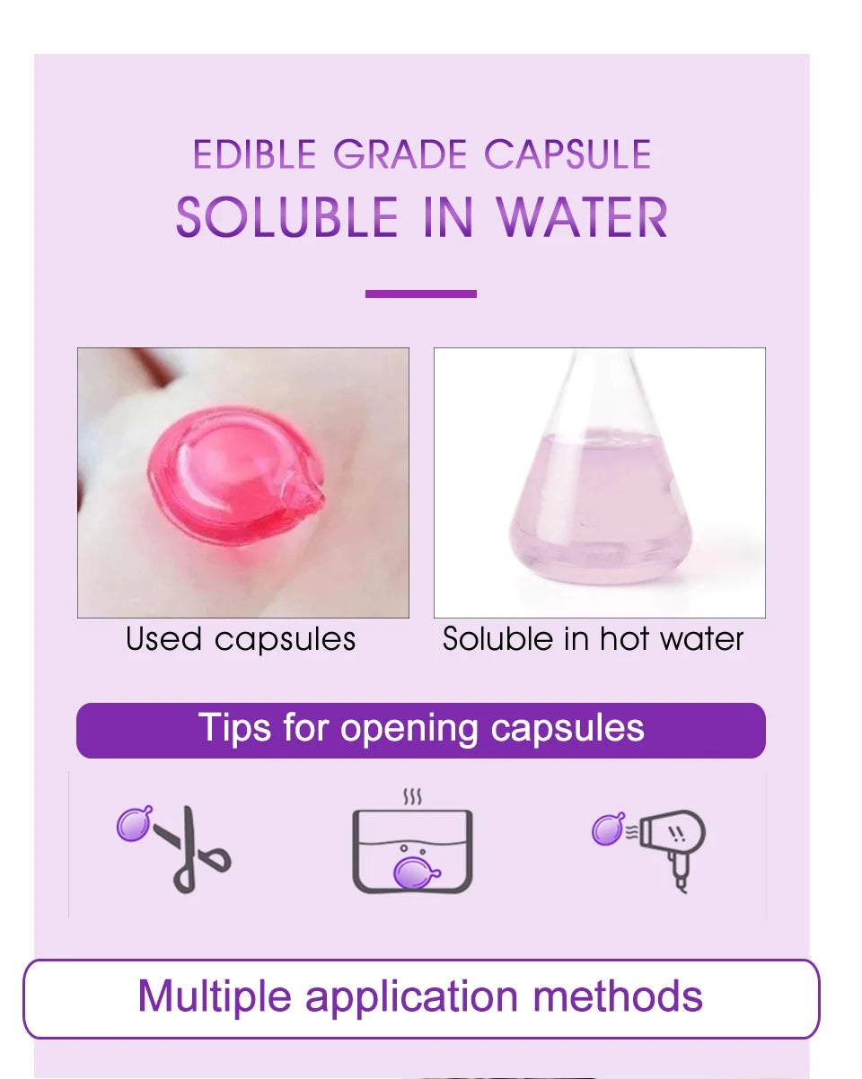 Mix Hair Vitamin Capsule Fast Repairing Maltreated Frizzy Hair Silky Moisturizing Hair Oil  Nourishing Keratin Complex Serum Oil