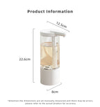 Kitchen 500ml Automatic Liquid Soap Dispenser USB Rechargeable Touchless Hand High Capacity Detergent Bathroom Dispenser
