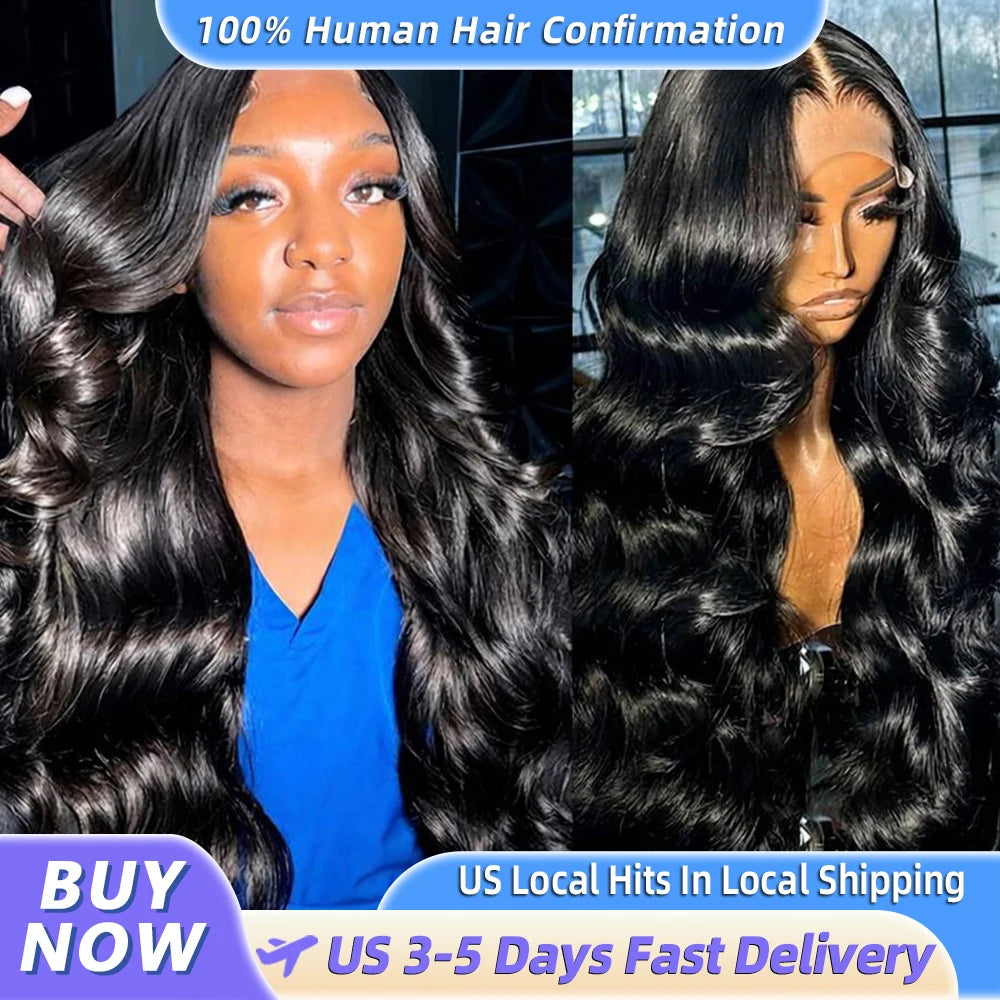 200% Real Density Body Wave ≥98% Human Hair Wigs 13x6 Hd Transparent Lace Front Wig 13x4 360 Lace Frontal Wig For Women 30 Inch