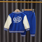 Kids Baseball Clothing Suit Boys Girls Casual Sports Sets 3 Pcs Coat Pants tripartite Spring Autumn Thin Baby Tracksuit Outfits