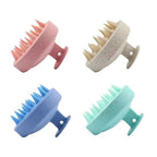 Soft & Flexible Scalp Massager, Non-Slip Grip Design - Gently Cleanses & Stimulates Hair Growth