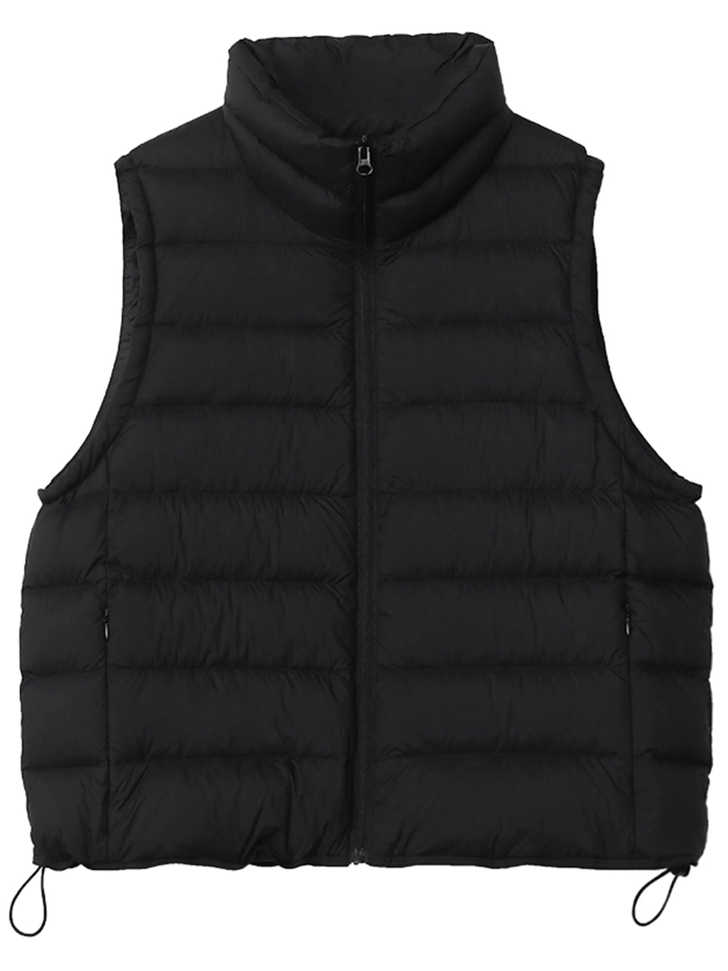 CHIC VEN New Women Down Coats Sleeveless Lightweight 90 White Duck Down Stand Up Collar Female Down Vest Autumn Winter 2026