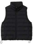 CHIC VEN New Women Down Coats Sleeveless Lightweight 90 White Duck Down Stand Up Collar Female Down Vest Autumn Winter 2026