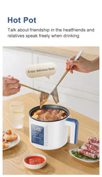 Mini Electric Rice Cooker Double Layer Multi Cooker Non-Stick Smart Single MultiCooker Steamed Rice Pot for Home Electric Cooker