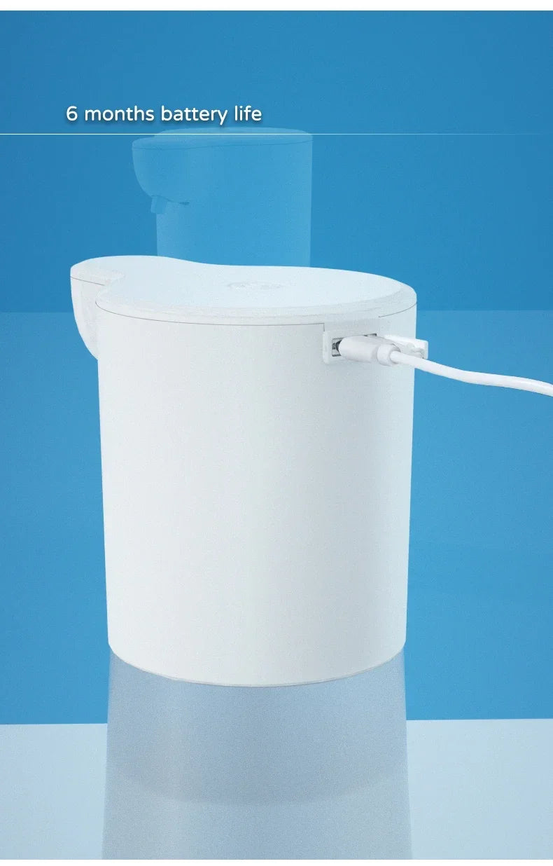 Automatic Touchless Soap Dispenser Foam Liquid Infrared Sensor Type-C Rechargeable Smart for Home Kitchen Bathroom Commercial