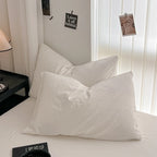 Cozy Bedding Set 3Pcs,1 Duvet Cover with Zipper Closure,2 Pillowcases,Solid Color,Super Soft, Machine Washable, Colorfast