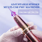 Mast P60 Permanent Makeup Tattoo Machine 5 Adjustable Strokes LED Digital Display Lightweight Design for Eyebrows Eyeliner Lip