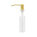 Stainless Steel Sink Soap Dispenser Liquid Soap Bottle Manually Pressing Soap Lotion Dispenser Kitchen Accessories 350ml