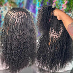 Brazilian QVR Afro Kinky Bulk Human Hair For Braiding Dreadlock Hair 50g/pc Virgin Natural Brown Remy Human Hair Debut Extension