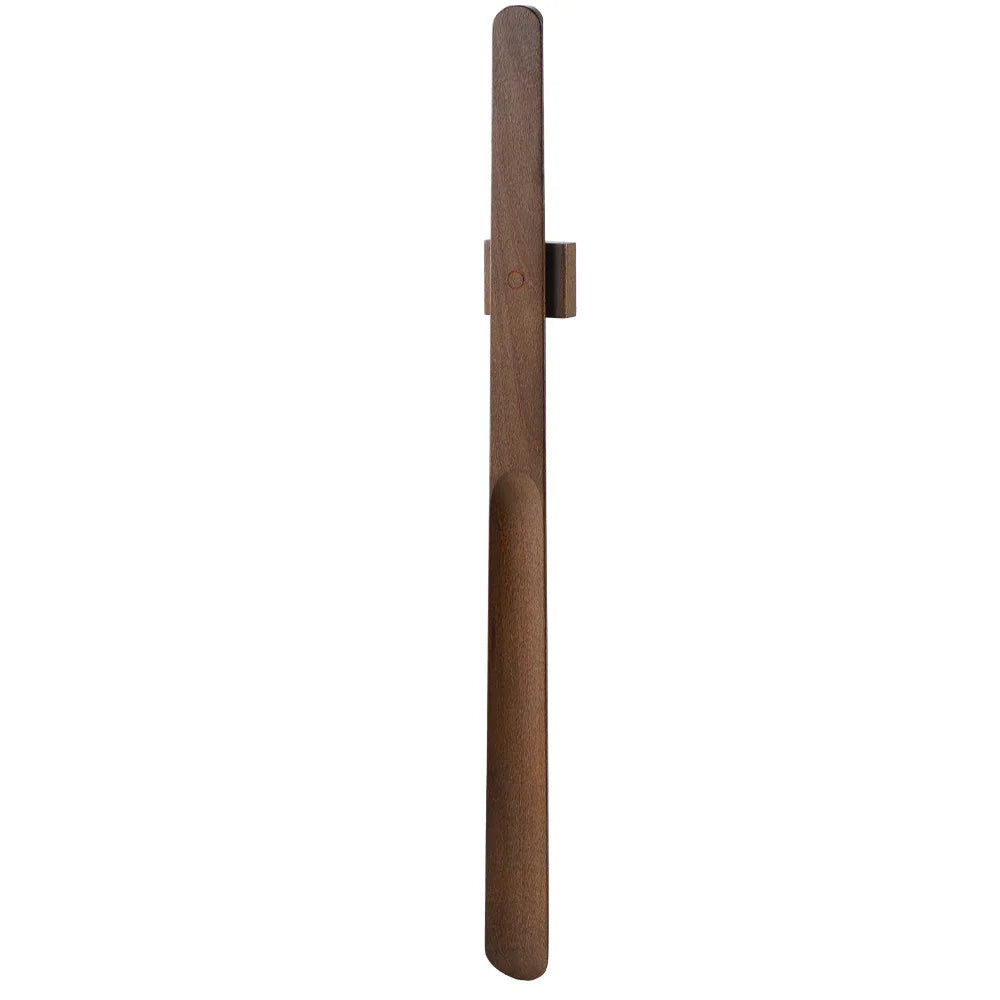 Premium Beech Wood Magnetic Shoe Horn 55cm - Luxury Design, Magnetic Adsorption, Ideal for Elderly, Pregnant, Home Use