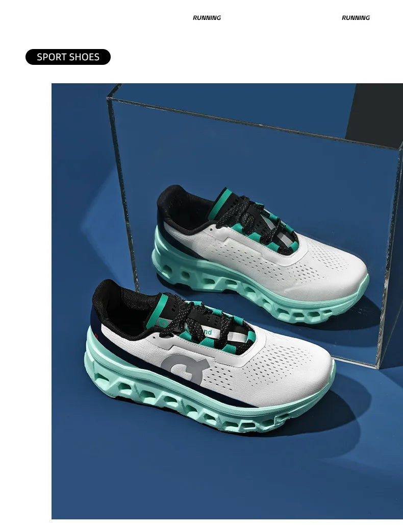 2025Male Cushioning Sneakers NonSlip Casual Sports Shoes Lightweight Men's Walking Running Shoes Hhollow Design Large Size 39-45