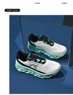 2025Male Cushioning Sneakers NonSlip Casual Sports Shoes Lightweight Men's Walking Running Shoes Hhollow Design Large Size 39-45