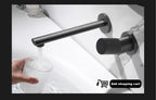Luxury Gun Gray Brass Kitchen Faucet 1 Hole Double Handle Cold and Hot Dual Control, with Filtered Water Two Function Sink Tap