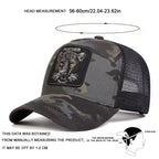 Unisex PANTHER Embroidery Baseball Net Caps Spring and Summer Outdoor Adjustable Casual Hats Sunscreen Hat Sports Cap