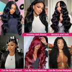 Loose Deep Wave Human Hair Bundles Unprocessed Brazilian Virgin Remy Curly Hair Extension Natural Black Color for Women