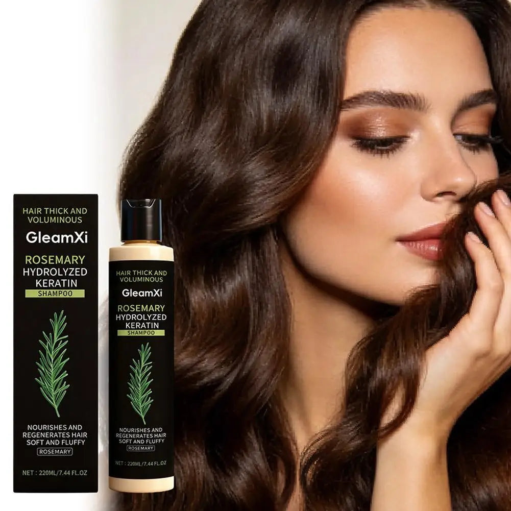 Rosemary Hair Growth Shampoo Organic Rosemary Oil for Hair Growth, Natural Anti Loss Thickening Shampoo for Thinning Hair