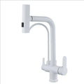 3 Way Pure Water Filter Kitchen Faucets Black Pull Out Filter Kitchen Sink Faucet Hot Cold Mixer Tap Pull Down Kitchen Faucet