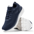 FitVille Men's Walking Shoes Lightweight Wide Men Sneakers Comfortable Casual Sports Running Shoes for Men for Plantar Fasciitis