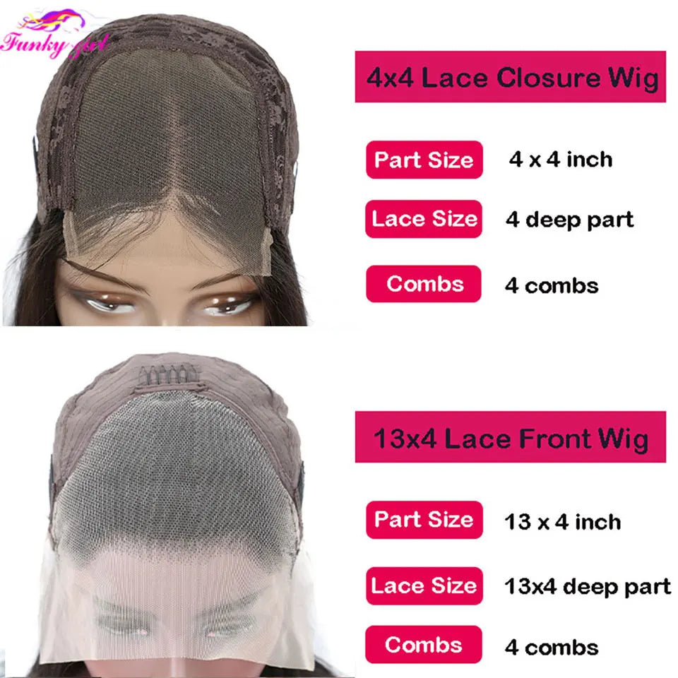 Short Bob Lace Front Wigs 613 Blonde Bob Human Hair Wig Brazilian Transparent Lace Closure Wigs For Women 150% Density Cheap Wig