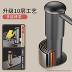 Kitchen Counrtertop Dishes Dispenser with Extention Tube Hand Press Soap Liquid Pump Plastic Soap Dispenser for Sink Accessories