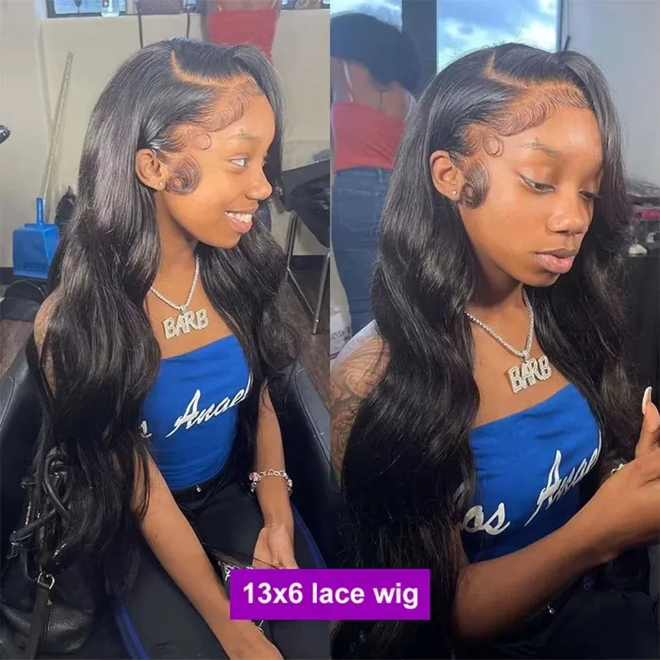 13x6 Body Wave HD Lace Front Vietnamese Virgin Human Hair Wigs 13x4 Lace Frontal Wig Pre Plucked 30 40Inch 4x4 Closure For Women