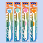 1/5PCS Tongue Scraper Soft Silicone Cleaning Tongue Toothbrush Oral Cleaner Brush Mouth Fresh Breath Scraping Hygiene Care Tools