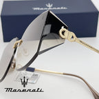 MASERATI Luxury Sunglasses Trendy Design Nylon Sunglasses UV400 Sunglasses for Driving Cycling Beach Outdoor for Men Women 20493