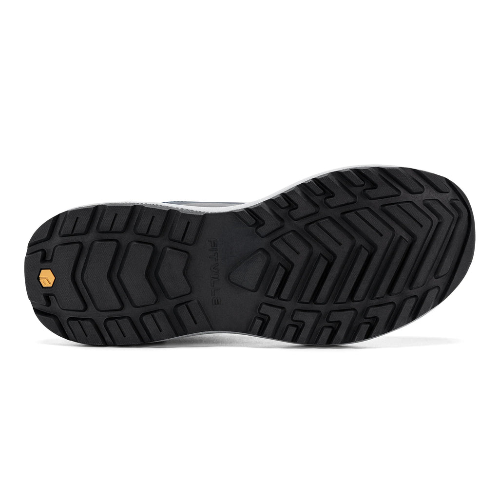 FitVille Extra Wide Hiking Shoes Waterproof Outdoor Non-slip Trail Climbing Shoes for Men Work Casual Sneakers Breathable