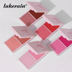 2-in-1 blush palette Natural and moist easy-to-color matte blush powder Facial blush Fine powder, easy to spread, easy to apply,