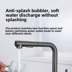 Hot Cold Touch on Kitchen Faucets Stainless Steel Pull Out Kitchen Sink Mixer Tap Black Smart Sensor Touch Kitchen Sink Faucet