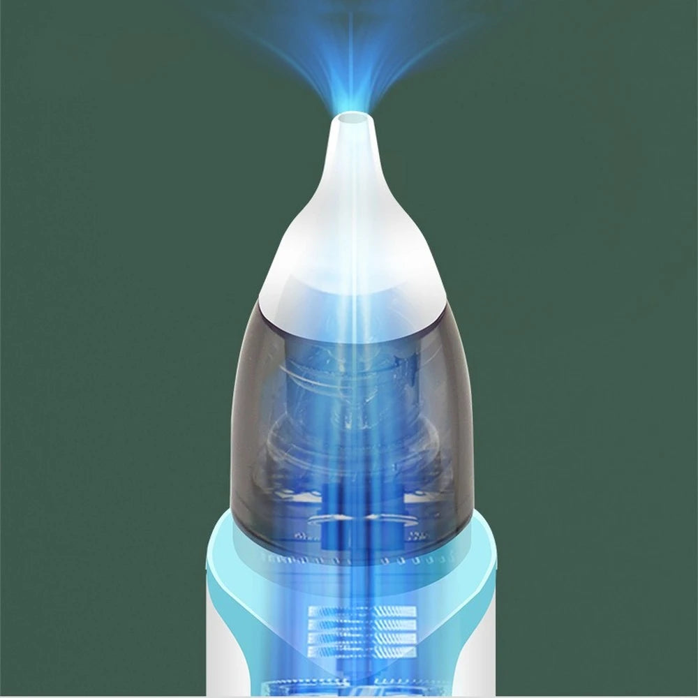 New Rechargeable Baby Nose Cleaner Silicone Adjustable Suction Child Nasal Aspirator Health Safety Convenient Low Noise
