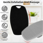 Exfoliating Silicone Bath Brush Portable Massage Bath Brush Body Scrubber Shower Gel Skin Washing Massage Brush Gadget Bathroom