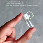10pcs Clear Leak-Proof Travel Bottle for Makeup Remover & Lotion, Portable Dispenser with Flip-Top Essence Bottled Separately