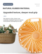 NEW Bath Soft Silicone Back Brush Bath Shower Sponge Scrubbing Brush with Handle Exfoliating Scrub Skin Exfoliating Brushes