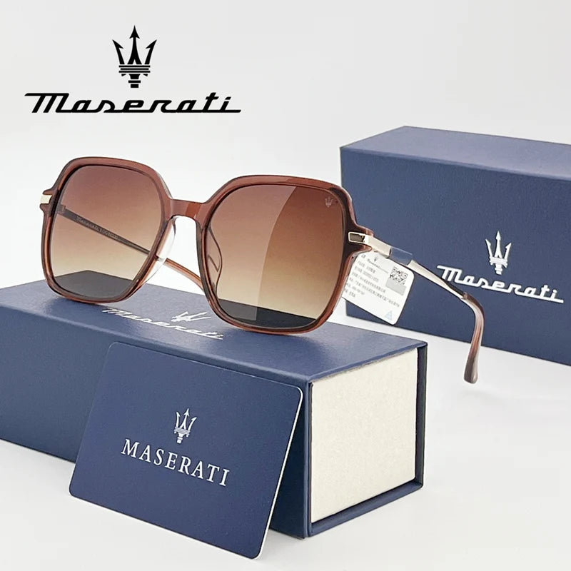 MASERATI Luxury Polarized Sunglasses Glasses for Men Women Trendy UV400 Driving Glasses High End Fashion & Premium Quality
