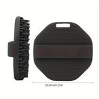 1pc Soft Silicone Exfoliating Brush Cleanser Manual Body Cleansing Scrubber Shower Gentle Massage Bath Brush Bathroom Accessorie