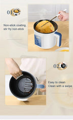Mini Electric Rice Cooker Double Layer Multi Cooker Non-Stick Smart Single MultiCooker Steamed Rice Pot for Home Electric Cooker