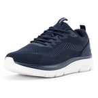 FitVille Men's Walking Shoes Lightweight Wide Men Sneakers Comfortable Casual Sports Running Shoes for Men for Plantar Fasciitis