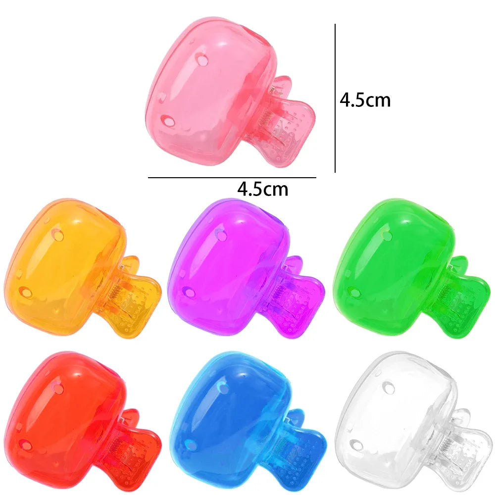 10/1PCS Toothbrush Dustproof Clips Plastic Toothbrush Head Protective Cover Portable Travel Camping Bathroom Brush Caps Case