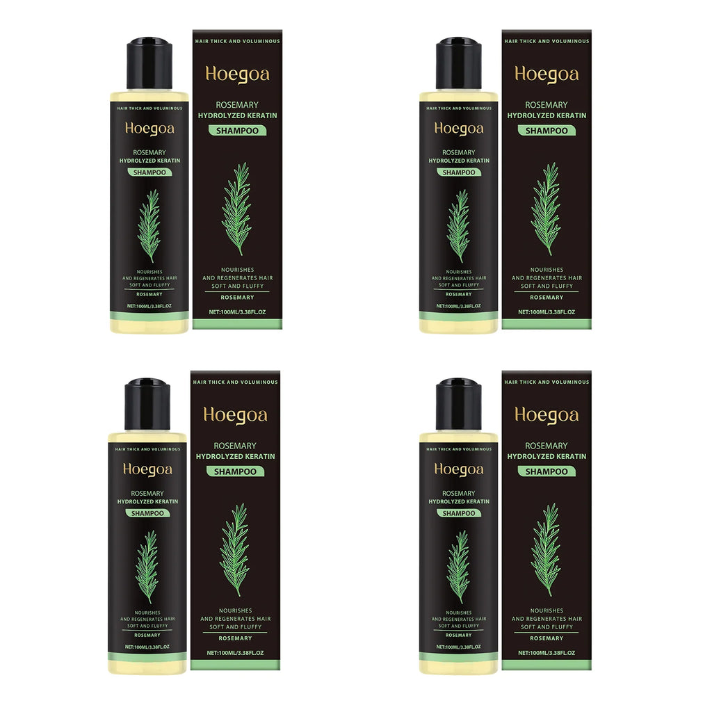 Rosemary Mint Shampoo for Hair Thickness Natural Herbal Volumizing Shampoo for Oily Scalp Strengthening & Repairing Hair Care