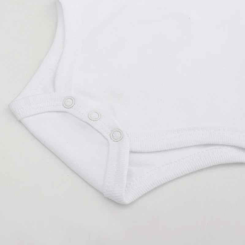 My Uncle Is Single Wanna Be My Auntie Print Baby Bodysuit Short Sleeve White Cotton Romper Clothes Summer Jumpsuit