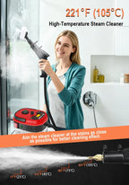 Pressure Steam Cleaner Portable Handheld Cleaner Air Conditioner Kitchen Car Hood Steam Cleaning Machine Household High