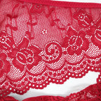 Women Briefs Sexy Full Lace Panties Hollow Out Low-waist Female Shorts Soft Solid Color Breathable Underwear Fast Ship 5 Pcs/set