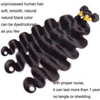 16A Raw Indian Body Wave Human Hair Bundles Unprocessed Virgin Hair Weave Extensions 1/3/4 pcs Wholesale Cheap Price Natural