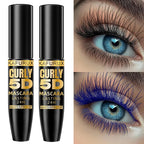 5D Mascara Thick Curl Waterproof Natural Lenthen Eyelash 9 Colors Blue White Green Pink Black Eye Makeup Korean Cosmetics