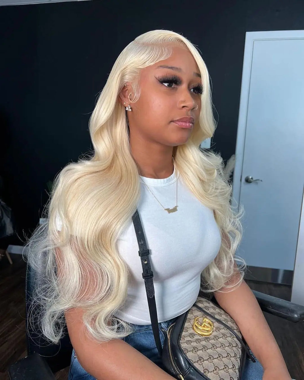 30 40 Inches Body Wave 613 Honey Blonde Lace Wig HD Transparent 13x4 Lace Front Human Hair Wigs Colored 13x6 Lace Frontal Wigs